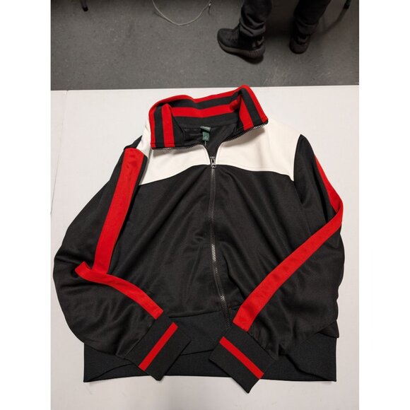 Wild Fable Women's Track Zip-up Jacket Black Size XL - Picture 2 of 3